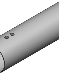 Pipe Ø60,5 Discharger Ø114 TS